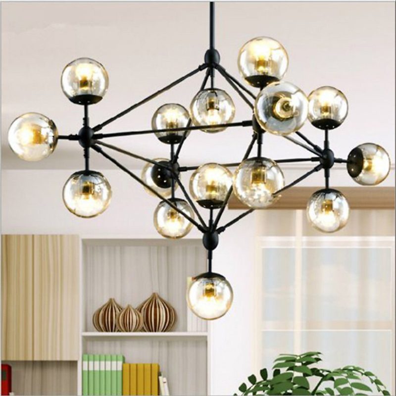 Đèn Thả Thiết Kế TTK01T15 Đen